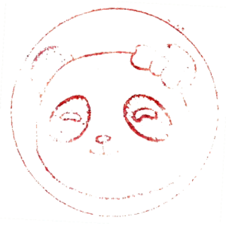 Postcard: "Mom, I Love You" – Ribbon Panda