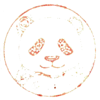 Postcard: "The Panda's Charm Offensive" – Male Panda